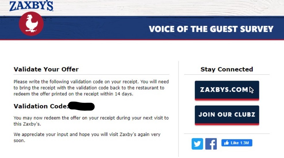 MyZaxbysfeedback.com